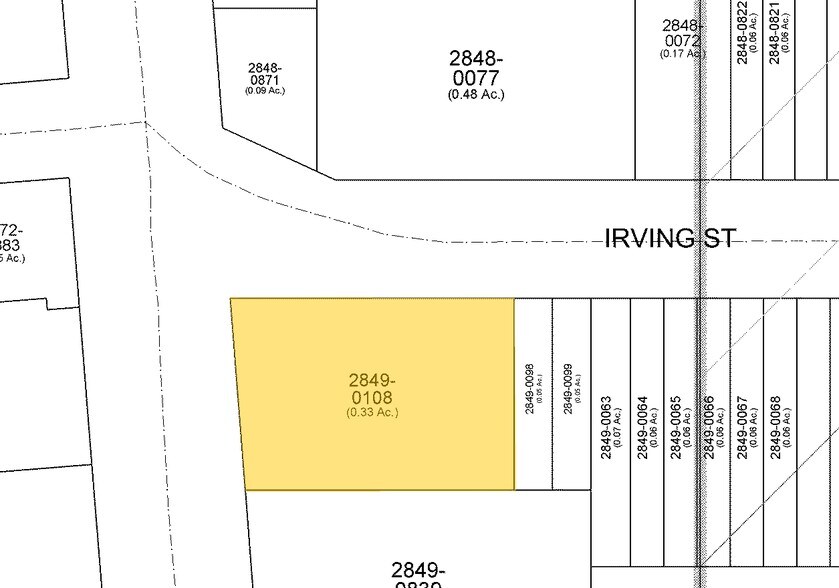 3029-3031 14th St NW, Washington, DC à louer - Plan cadastral – Image 2 sur 2