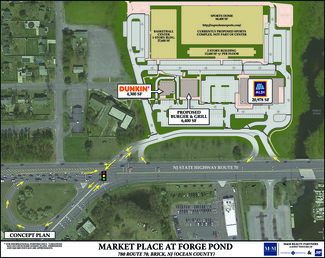 Plus de détails pour 778 Route 70, Brick, NJ - Local commercial à louer