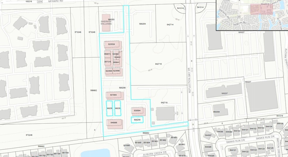 12234 Shadow Creek Pky, Pearland, TX à vendre - Plan cadastral – Image 3 sur 3