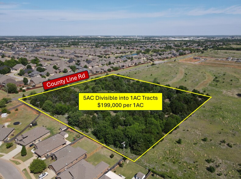 SW 29th & County Line, Oklahoma City, OK à vendre - Photo principale – Image 1 sur 3
