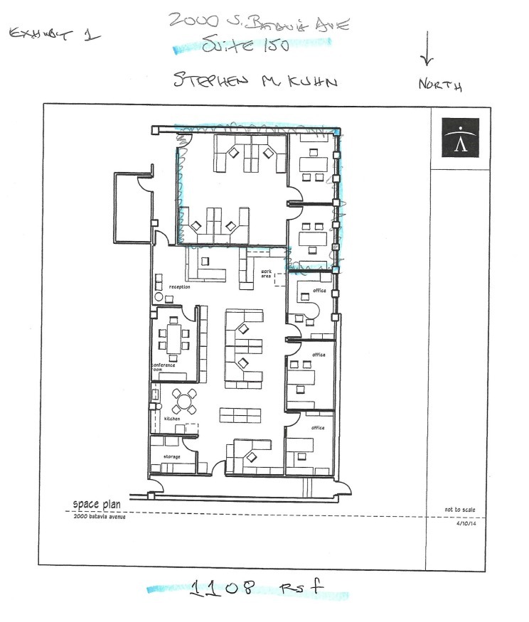 2000 S Batavia Ave, Geneva, IL à louer Plan d’étage– Image 1 sur 1