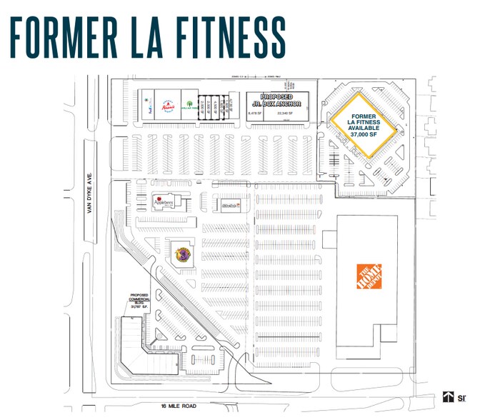 37270 Van Dyke Ave, Sterling Heights, MI à louer - Photo de l’immeuble – Image 1 sur 2