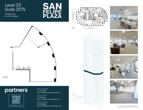 5847 San Felipe St, Houston, TX à louer Plan de site– Image 1 sur 2