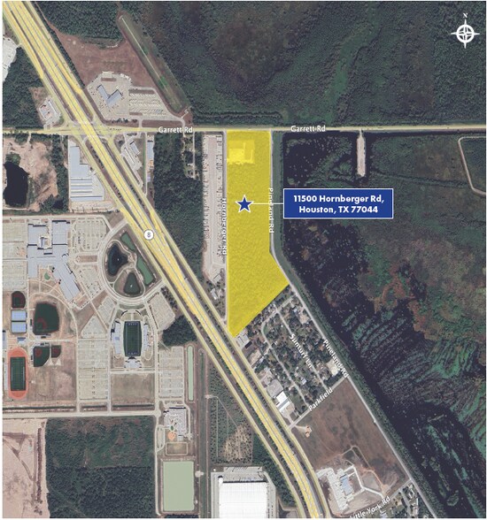 11500 Hornberger Rd, Houston, TX à vendre - Aérien – Image 1 sur 3