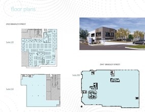 2923-2935 Bradley St, Pasadena, CA à vendre Plan d’étage– Image 1 sur 1