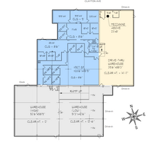3952 Clayton Ave, Saint Louis, MO à louer Plan d’étage– Image 1 sur 1