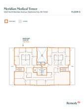 13321 N Meridian Ave, Oklahoma City, OK à louer Plan d’étage– Image 1 sur 1