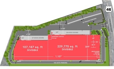 1098 US-46, Ridgefield, NJ à louer Plan d’étage– Image 1 sur 1