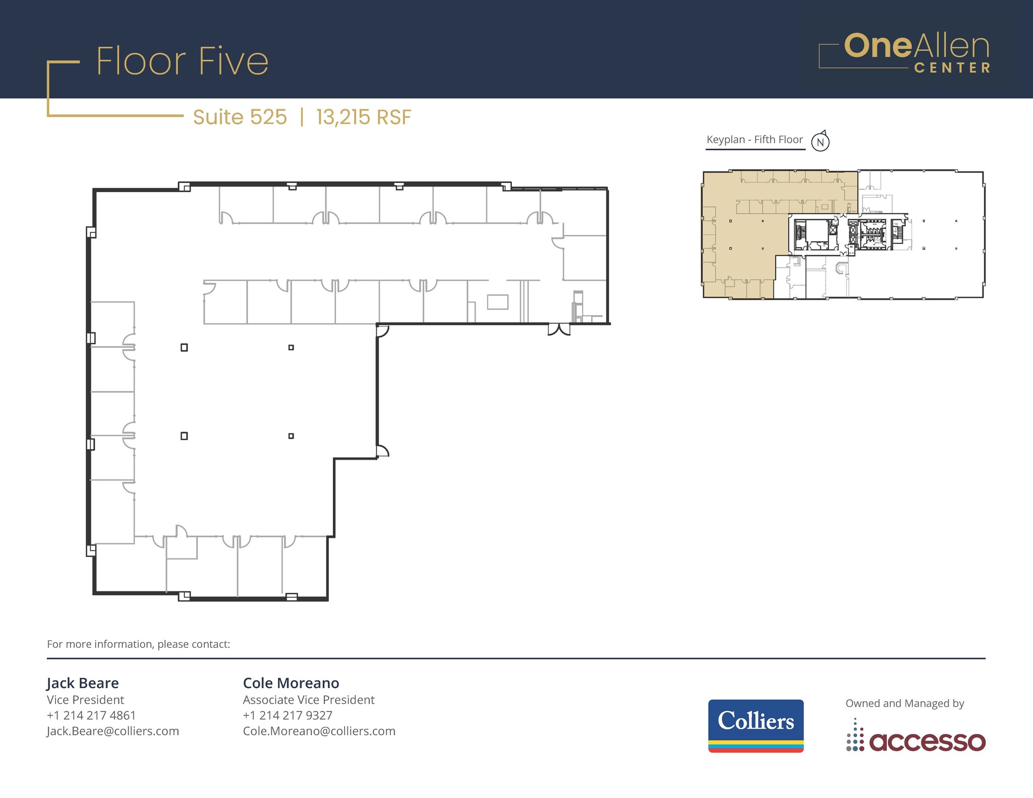 700 Central Expy S, Allen, TX à louer Plan d’étage– Image 1 sur 1