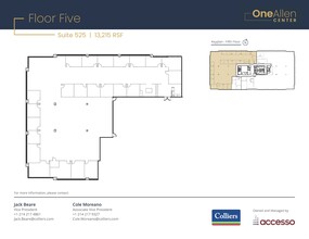 700 Central Expy S, Allen, TX à louer Plan d’étage– Image 1 sur 1