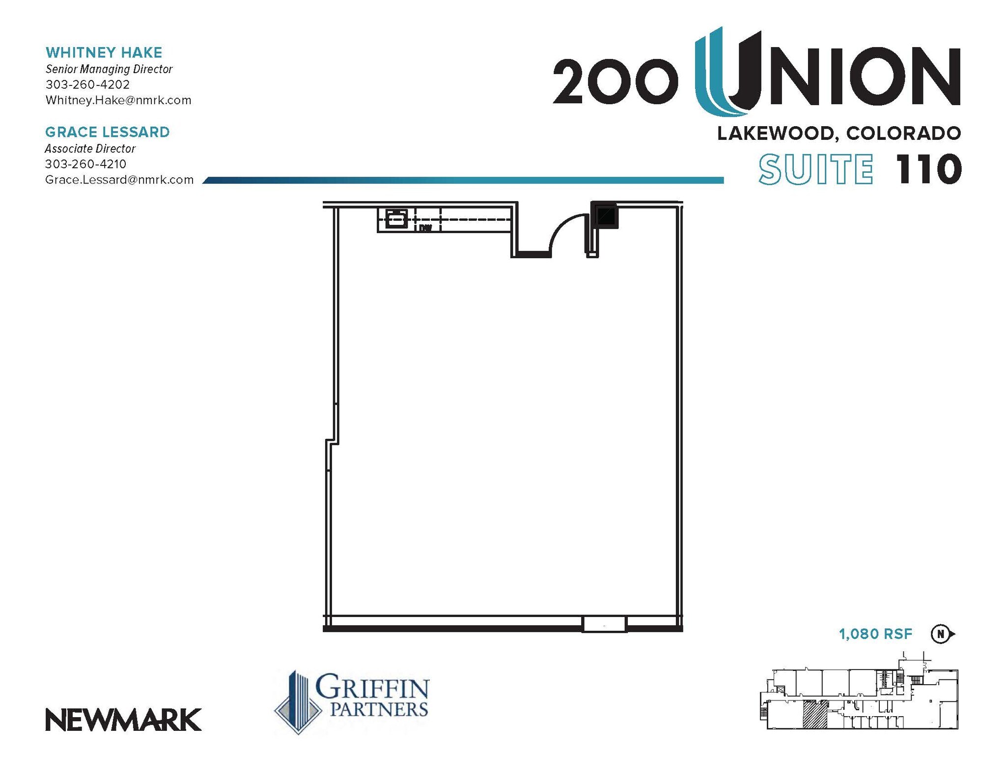 200 Union Blvd, Lakewood, CO à louer Plan d’étage– Image 1 sur 1
