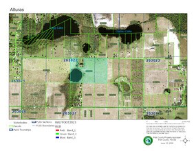 Alturas Babson Cutoff Rd, Bartow, FL - Vue aérienne vue de carte - Image1