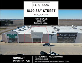 1647-1657 38th St, Peru, IL à louer Photo de l’immeuble– Image 1 sur 22