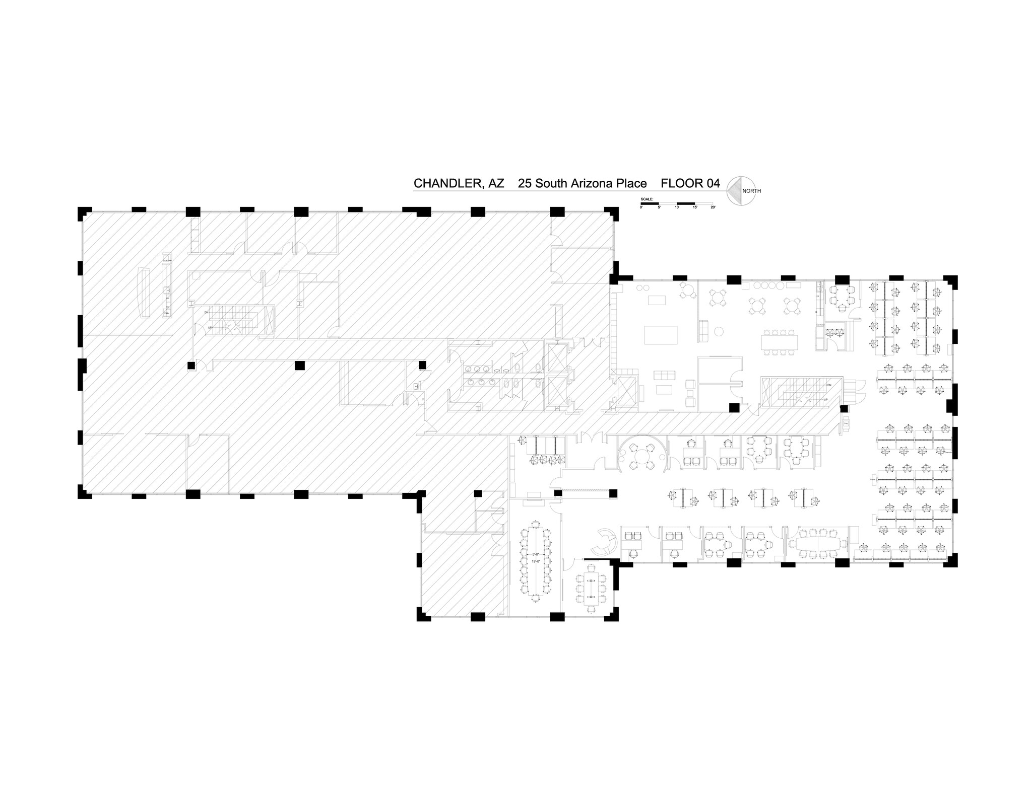 25 S Arizona Pl, Chandler, AZ à louer Plan de site– Image 1 sur 1