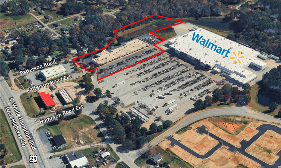 14055 E Wade Hampton Blvd, Greer, SC à louer - Aérien – Image 2 sur 3