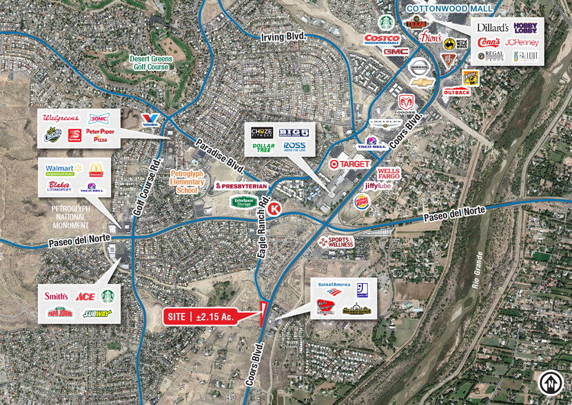 SWC Coors & Eagle Ranch, Albuquerque, NM à vendre - Photo de l’immeuble – Image 2 sur 2