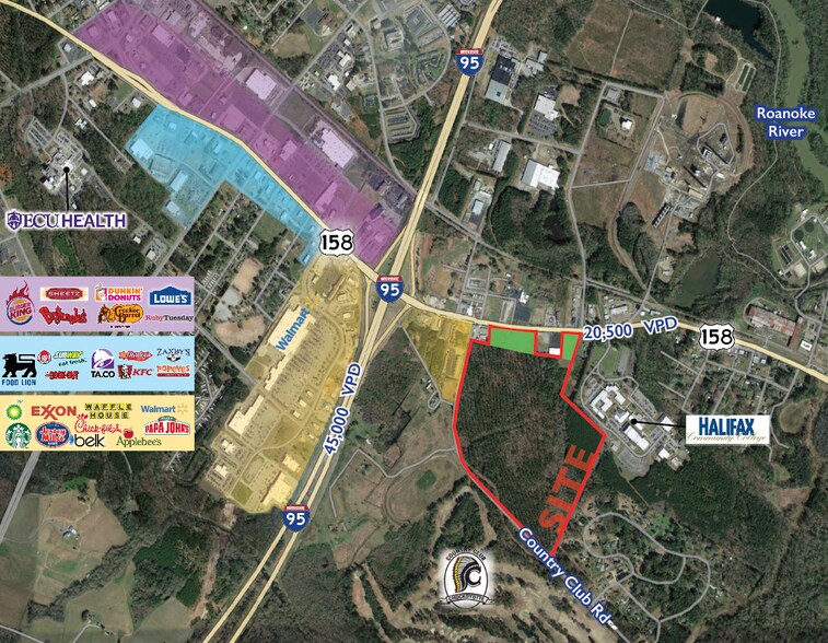 Country Club Rd, Weldon, NC à vendre - Photo de l’immeuble – Image 2 sur 3