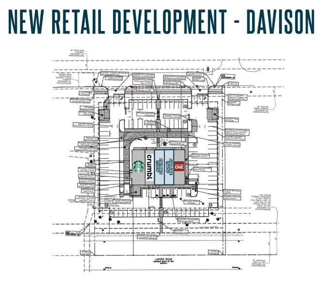 8079 Lapeer Rd, Davison, MI à louer - Plan d’étage – Image 2 sur 2