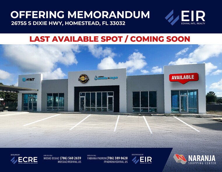 26755 S Dixie Hwy, Homestead, FL à louer - Photo de l’immeuble – Image 1 sur 15