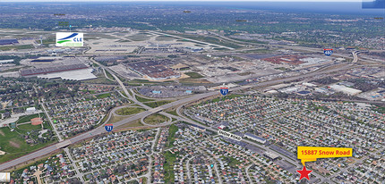 15887 Snow Rd, Brook Park, OH - VUE AÉRIENNE  vue de carte - Image1