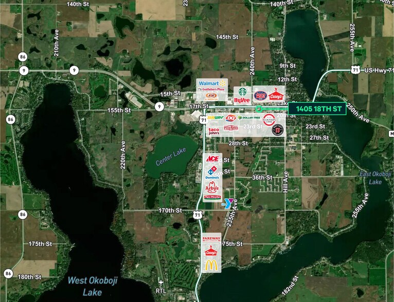 1405 18th St, Spirit Lake, IA à vendre - Photo de l’immeuble – Image 2 sur 2