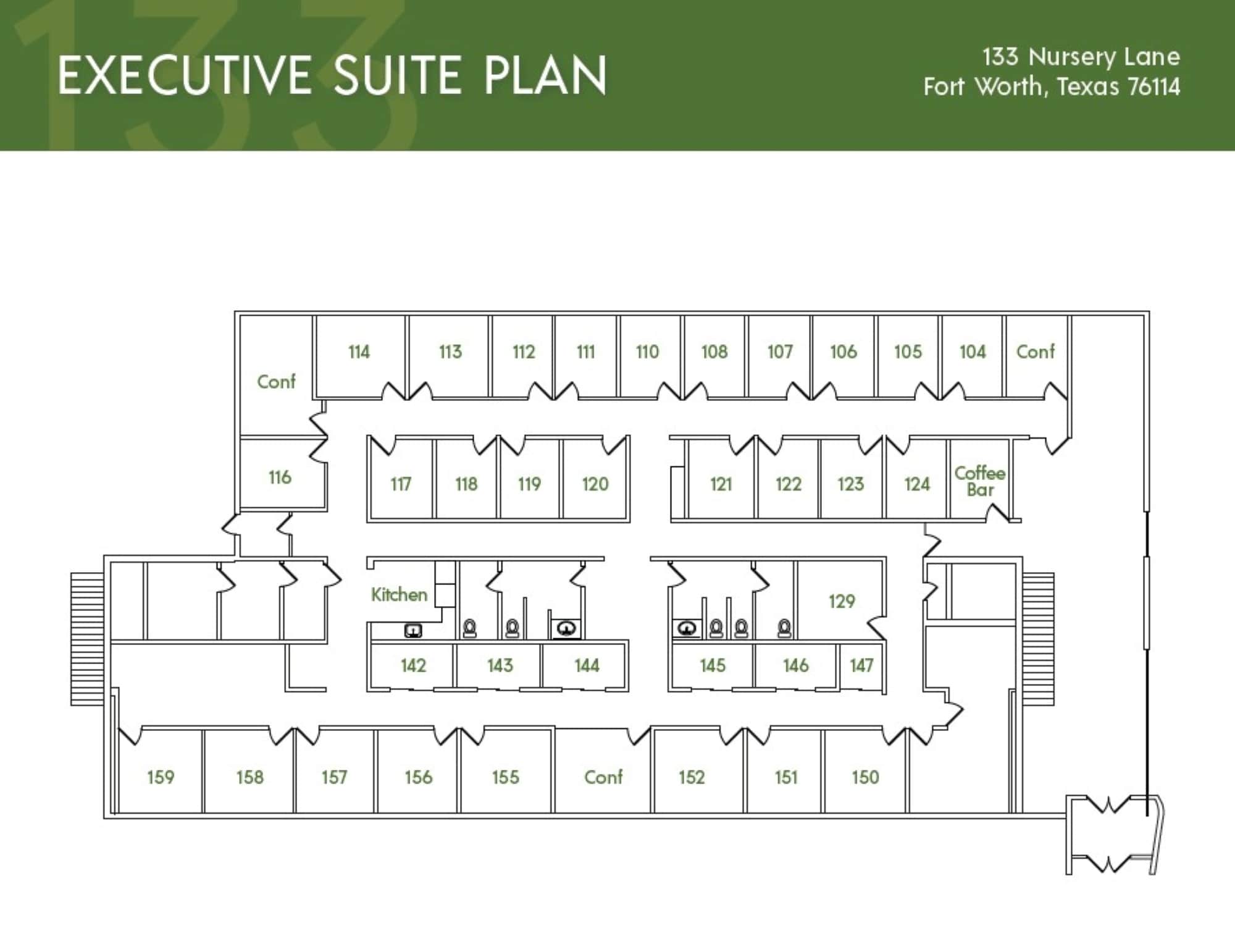 133 Nursery Ln, Fort Worth, TX à louer Plan d’étage– Image 1 sur 1