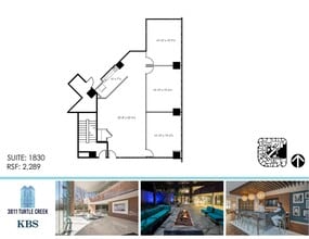 3811 Turtle Creek Blvd, Dallas, TX à louer Plan d’étage– Image 1 sur 2