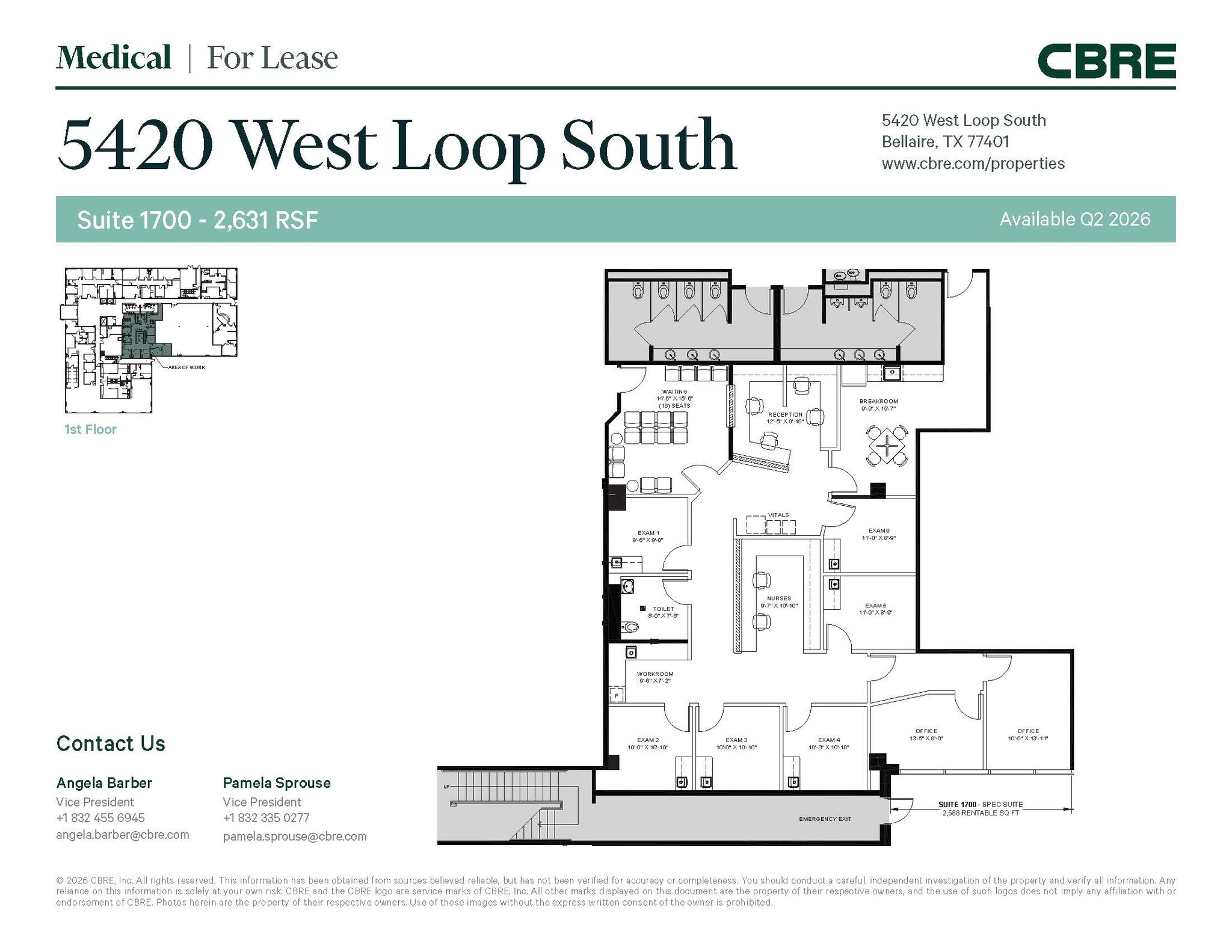 5420 West Loop S, Bellaire, TX à louer Photo intérieure– Image 1 sur 2