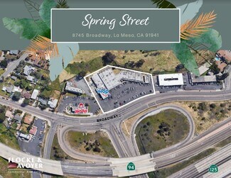 Plus de détails pour 8725-8747 Broadway, La Mesa, CA - Local commercial à louer