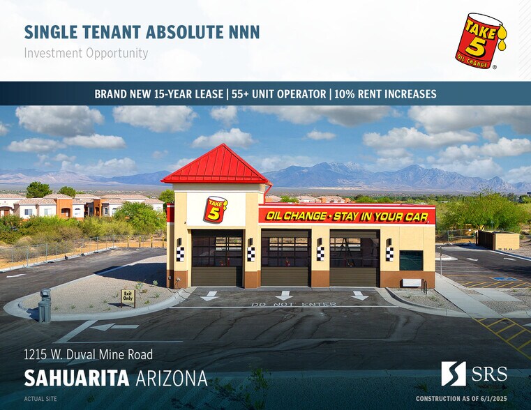 1215 Duval Mine Rd, Green Valley, AZ à vendre - Photo principale – Image 1 sur 10