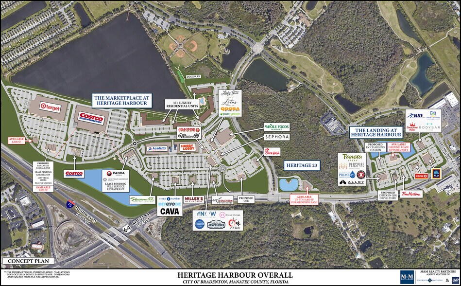 8260 Heritage Green way, Bradenton, FL à louer - Plan de site – Image 3 sur 8