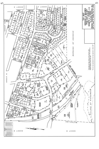 20 Harrison Ave, Waldwick, NJ à louer - Plan cadastral – Image 3 sur 3