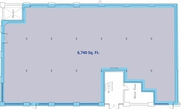 1201-1209 King St W, Toronto, ON à louer Plan d’étage– Image 2 sur 16
