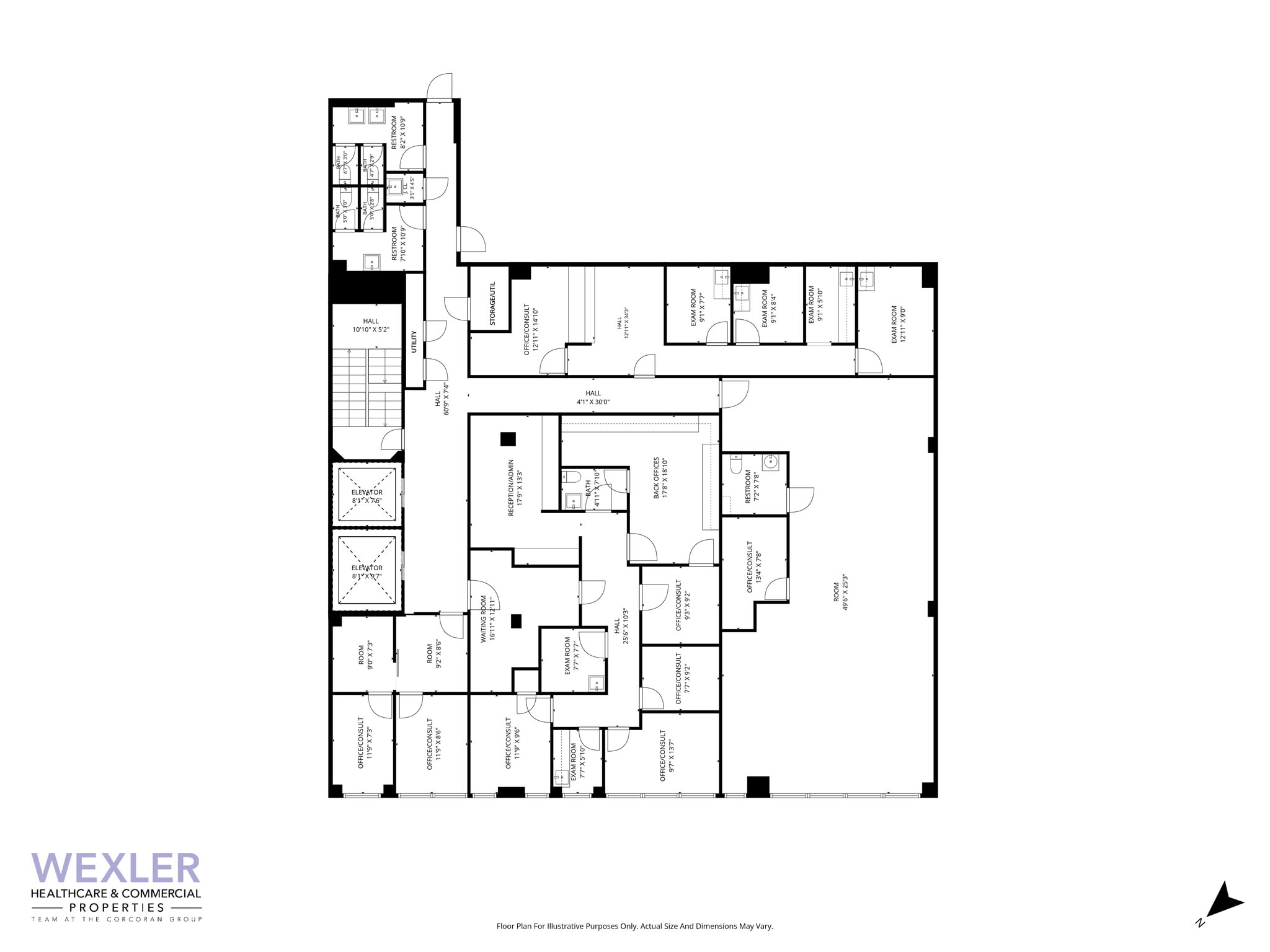 210 E 86th St, New York, NY à louer Plan d’étage– Image 1 sur 1
