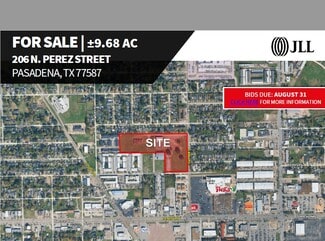 Plus de détails pour 206 N Perez St, South Houston, TX - Terrain à vendre