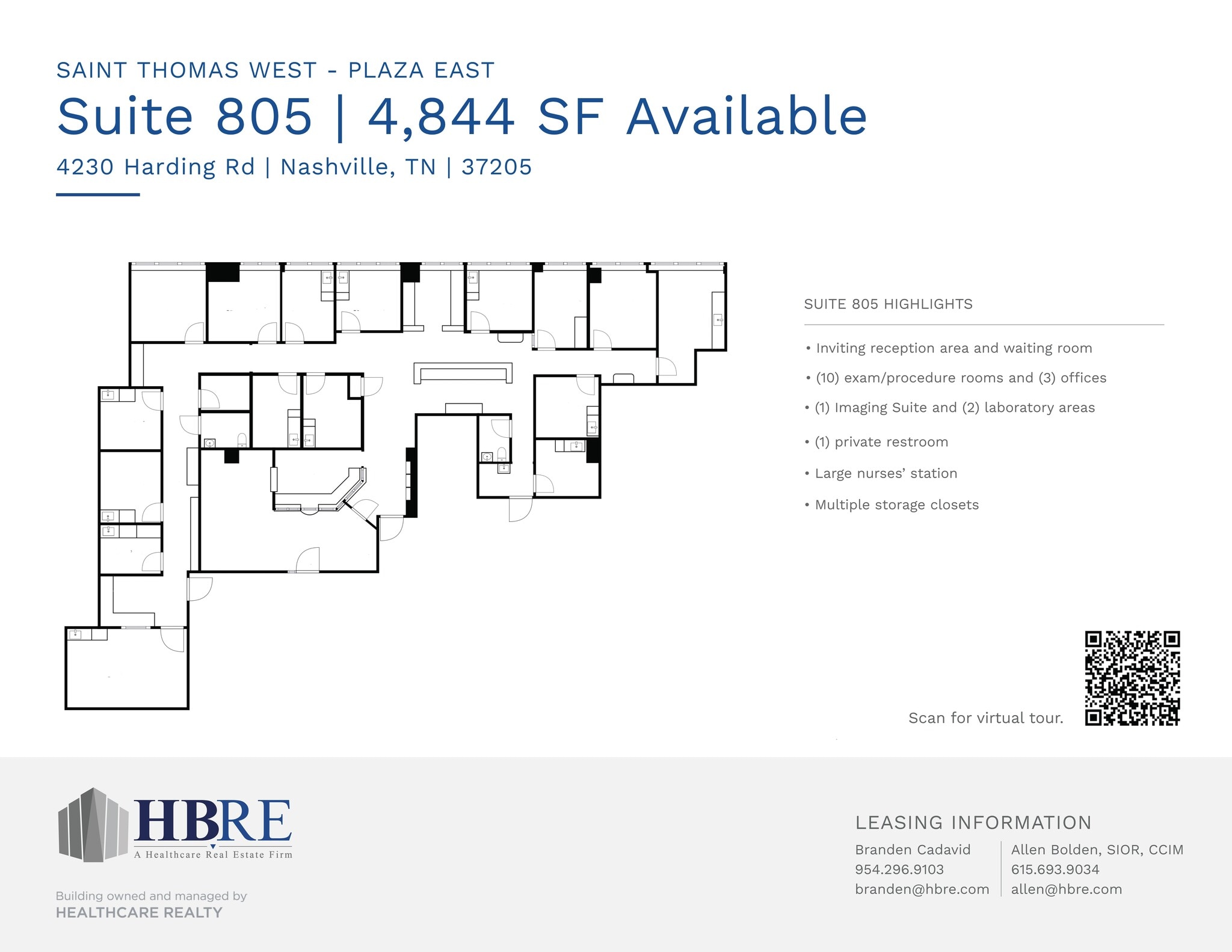 4230 Harding Rd, Nashville, TN à louer Plan de site– Image 1 sur 1