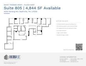 4230 Harding Rd, Nashville, TN à louer Plan de site– Image 1 sur 1
