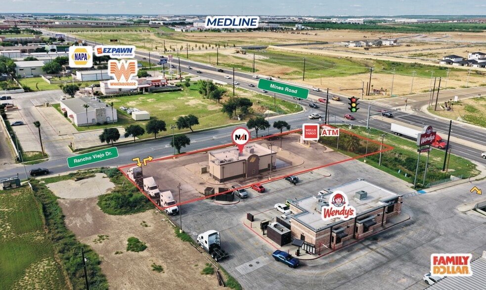 611 Rancho Viejo Dr, Laredo, TX à louer - Aérien – Image 2 sur 16