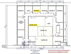 West Annapolis Professional Center, Annapolis, MD à louer Plan d’étage– Image 1 sur 1