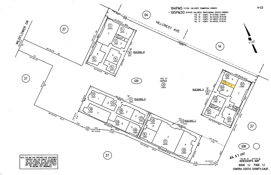 3440 Hillcrest Ave, Antioch, CA à louer - Plan cadastral – Image 2 sur 5