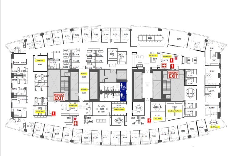 555 12th St, Oakland, CA à louer Plan d’étage– Image 1 sur 1