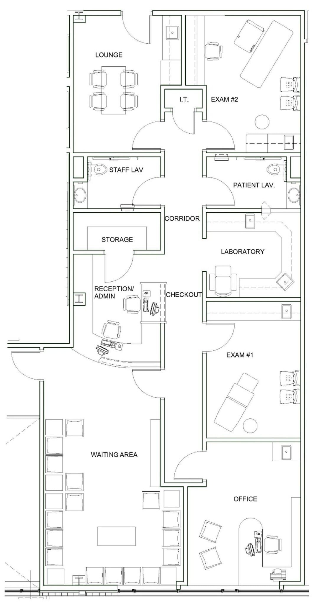 10 Forrestal Rd S, Princeton, NJ à louer Plan d’étage– Image 1 sur 1