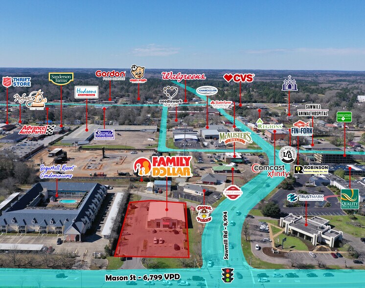 304 Mason St, Laurel, MS à vendre - Photo de l’immeuble – Image 3 sur 6