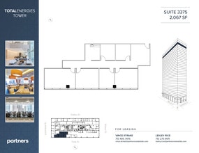 1201 Louisiana St, Houston, TX à louer Plan d’étage– Image 2 sur 2