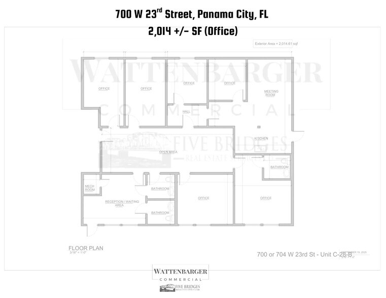 704 W 23rd St, Panama City, FL à louer - Plan d’étage – Image 3 sur 3