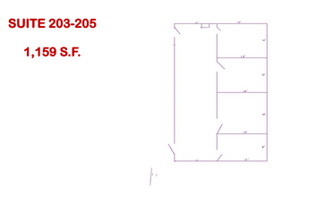 2430 Bank St, Ottawa, ON à louer Plan d’étage– Image 1 sur 1