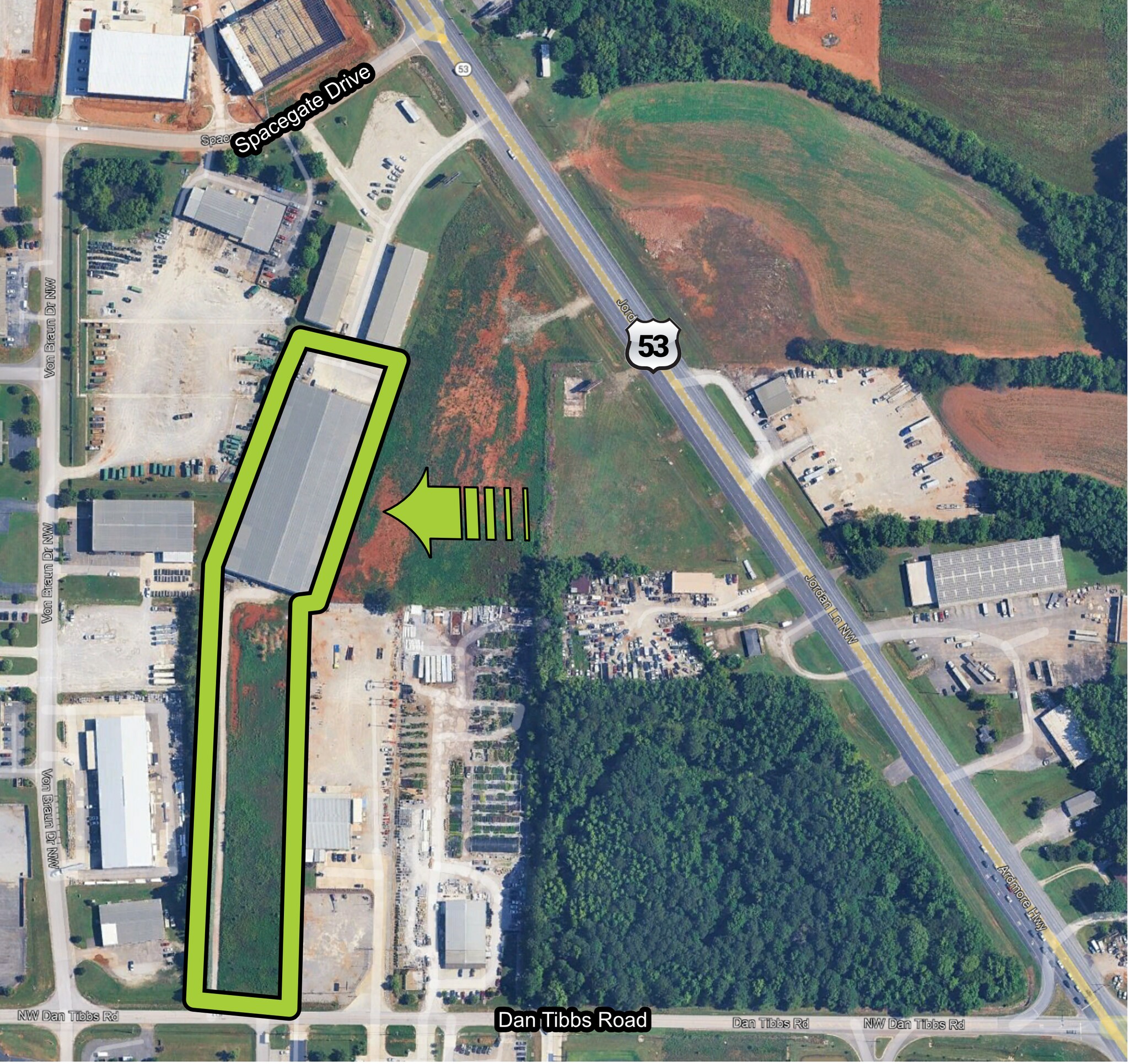 3415 Al-53 Hwy, Huntsville, AL à louer Aérien– Image 1 sur 11