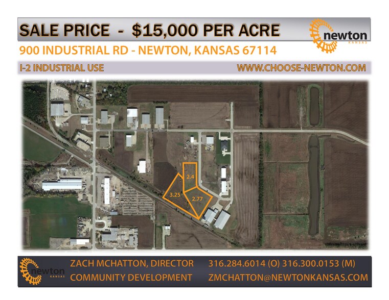 900 Industrial, Newton, KS à vendre - Photo principale – Image 1 sur 4