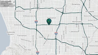 425 W Apra St, Compton, CA - Vue aérienne  vue de carte
