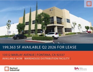 Plus de détails pour 13512 Marlay Ave, Fontana, CA - Industriel/Logistique à louer